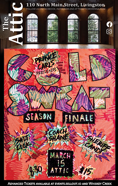 Prince Carls presents Cold Sweat Season Finale With Salt Lick, Coach Shane, and Sheriff Candy